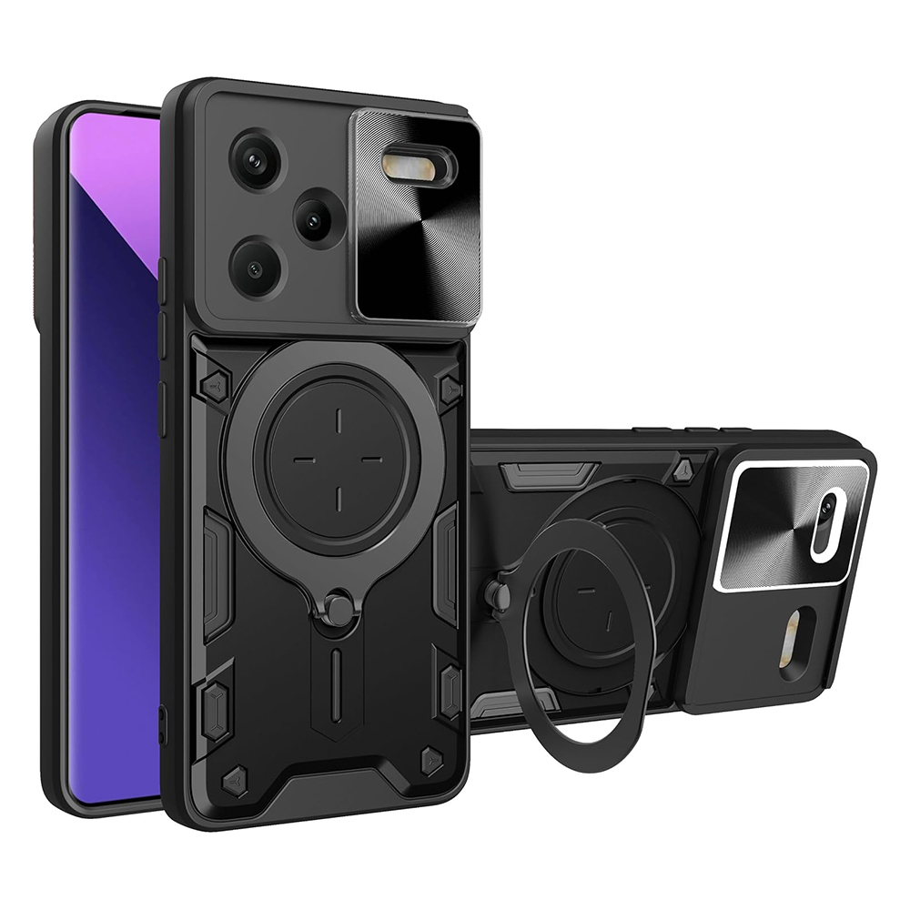 Techsuit - CamGuard Pro - Xiaomi Redmi Note 13 Pro+ 5G - Black KF2331797