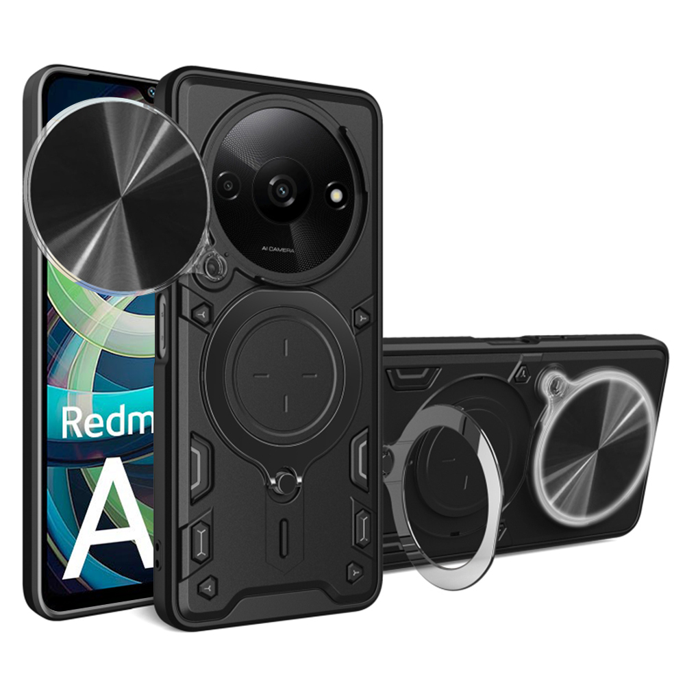 Techsuit - CamGuard Pro - Xiaomi Redmi A3 / Redmi A3x - Black KF2331817