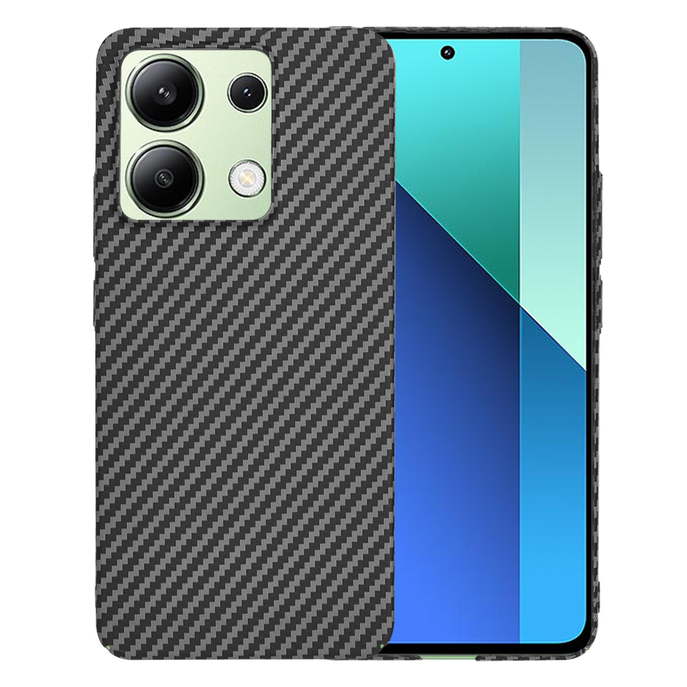 Techsuit - Carbonite FiberShell - Xiaomi Redmi Note 13 4G - Black KF2332866