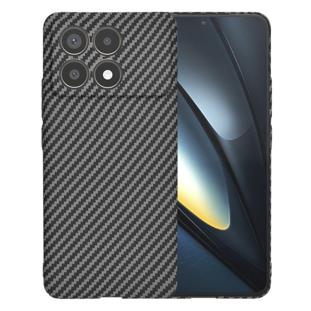 Techsuit - Carbonite FiberShell - Xiaomi Poco F6 Pro - Black KF2332956