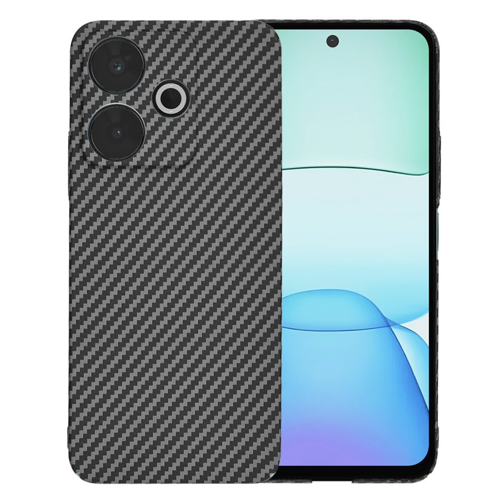 Techsuit - Carbonite FiberShell - Xiaomi Redmi 13 / Poco M6 4G - Black KF2332968