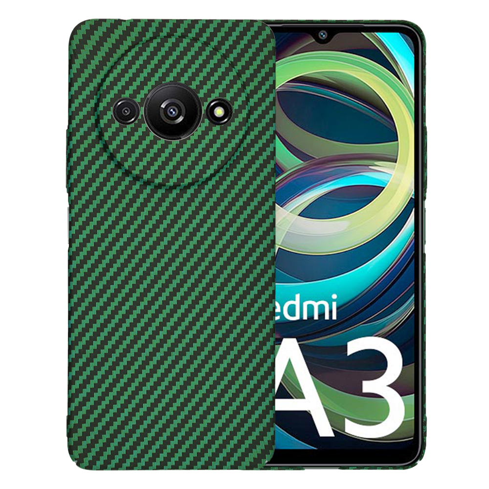 Techsuit - Carbonite FiberShell - Xiaomi Redmi A3 / Redmi A3x - Green KF2333342
