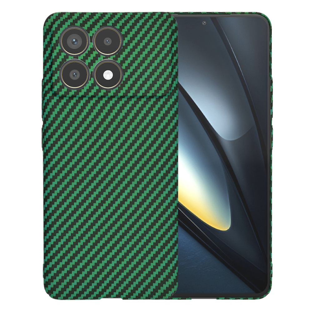 Techsuit - Carbonite FiberShell - Xiaomi Poco F6 Pro - Green KF2333487