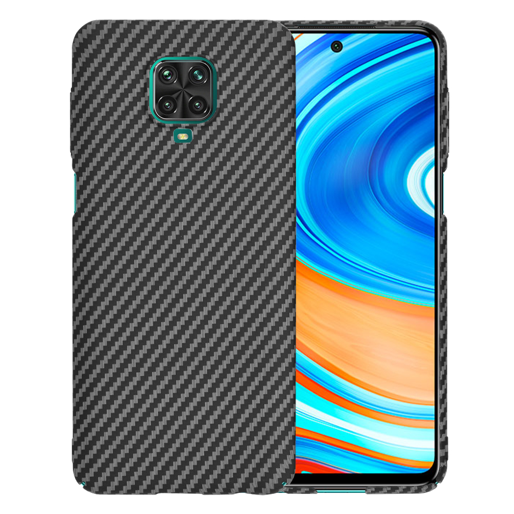 Techsuit - Carbonite FiberShell - Xiaomi Redmi Note 9S / Note 9 Pro / Note 9 Pro Max - Black KF2334336