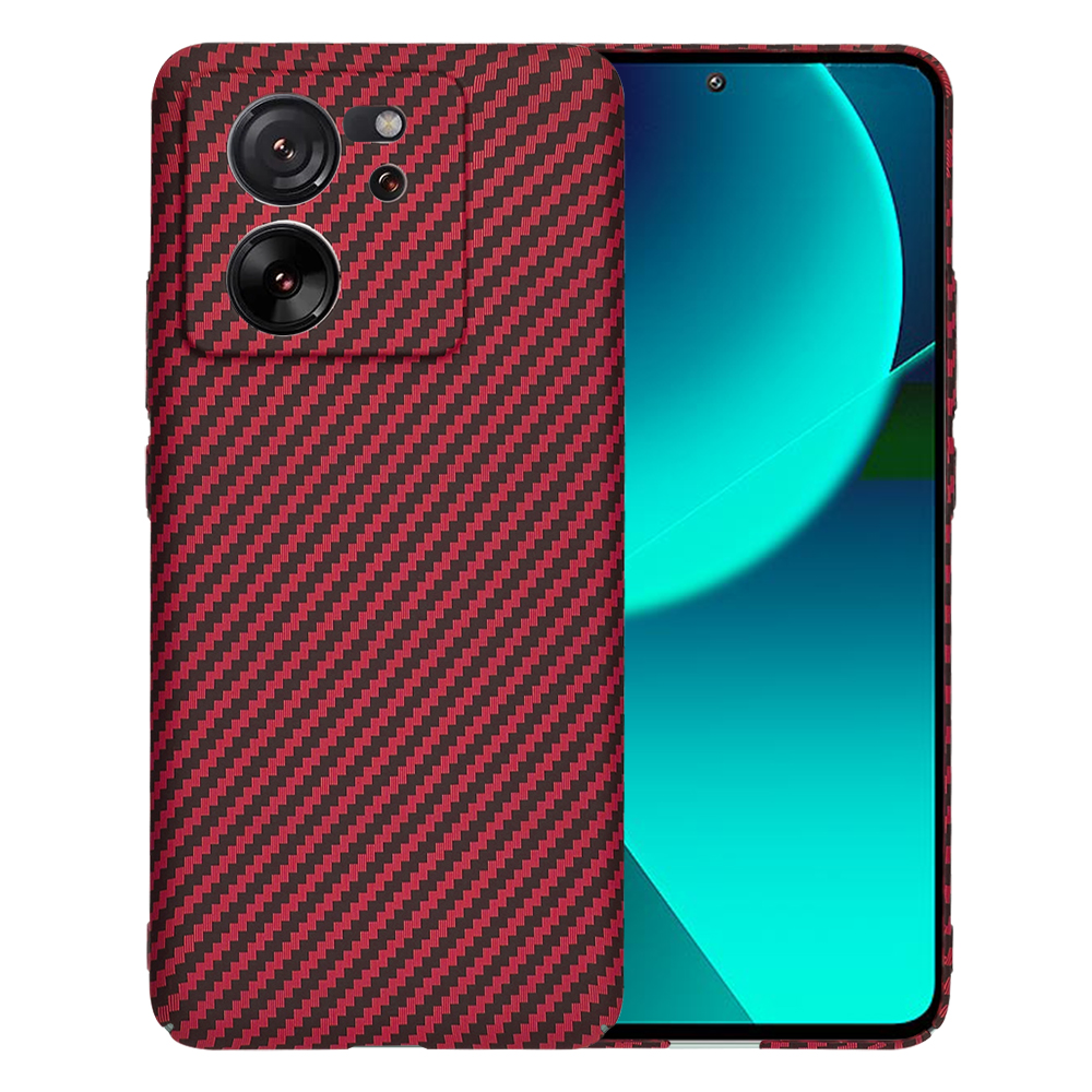 Techsuit - Carbonite FiberShell - Xiaomi 13T / 13T Pro - Red KF2334530