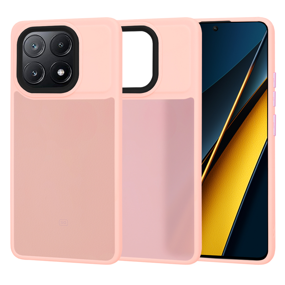 Techsuit - HaloFrost Series - Xiaomi Poco X6 Pro - Pink KF2335835