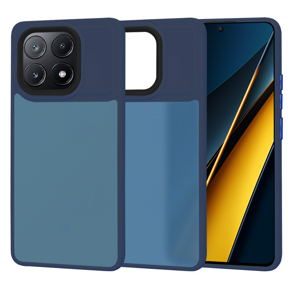 Techsuit - HaloFrost Series - Xiaomi Poco X6 Pro - Deep Blue KF2335836