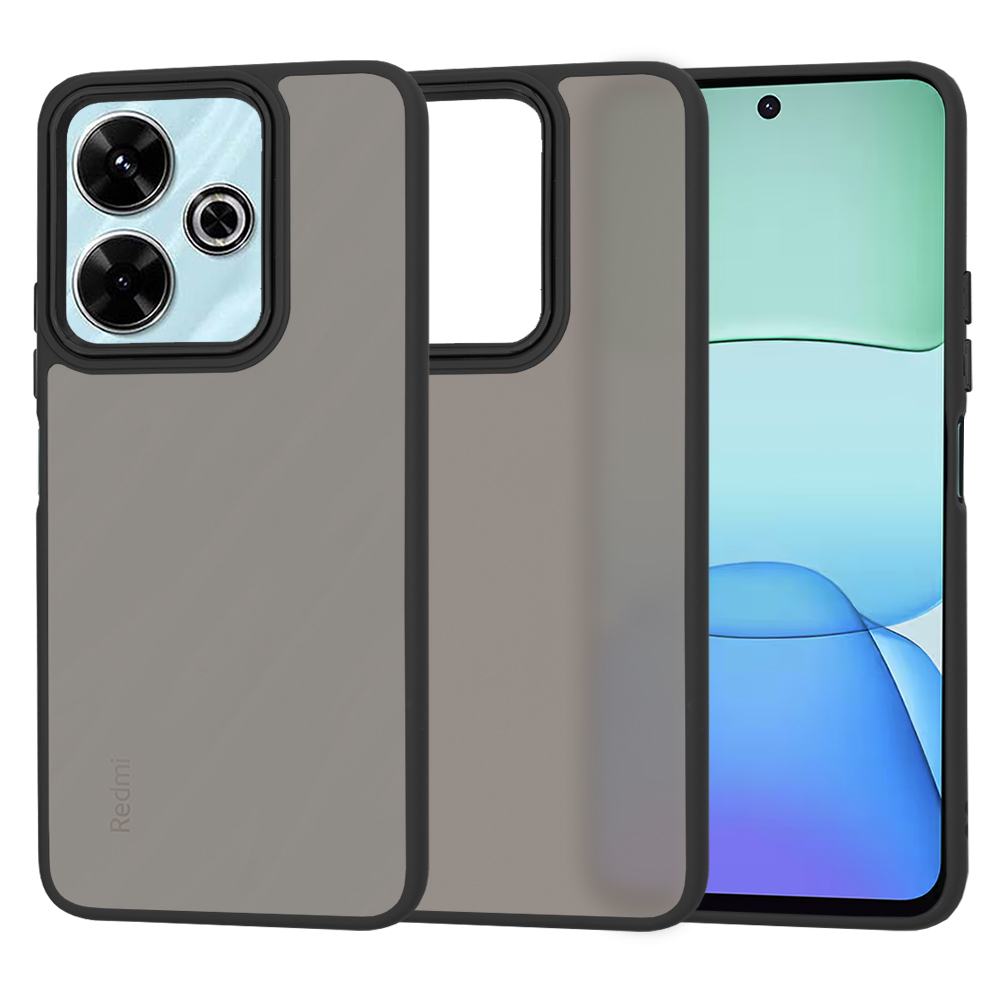 Techsuit - HaloFrost Series - Xiaomi Redmi 13 / Poco M6 4G - Black KF2335854