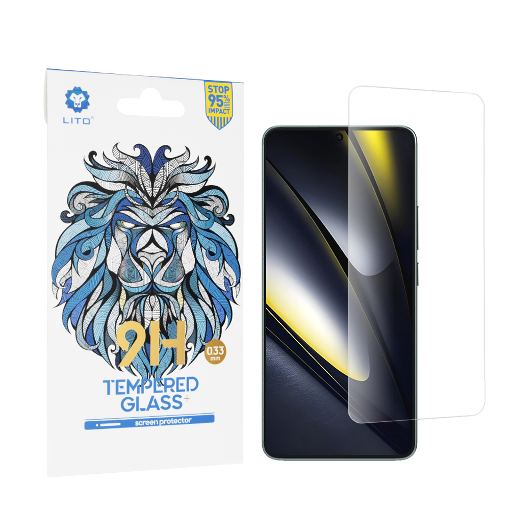 Lito - 2.5D Classic Glass - Xiaomi Poco F6 - Clear KF2337353
