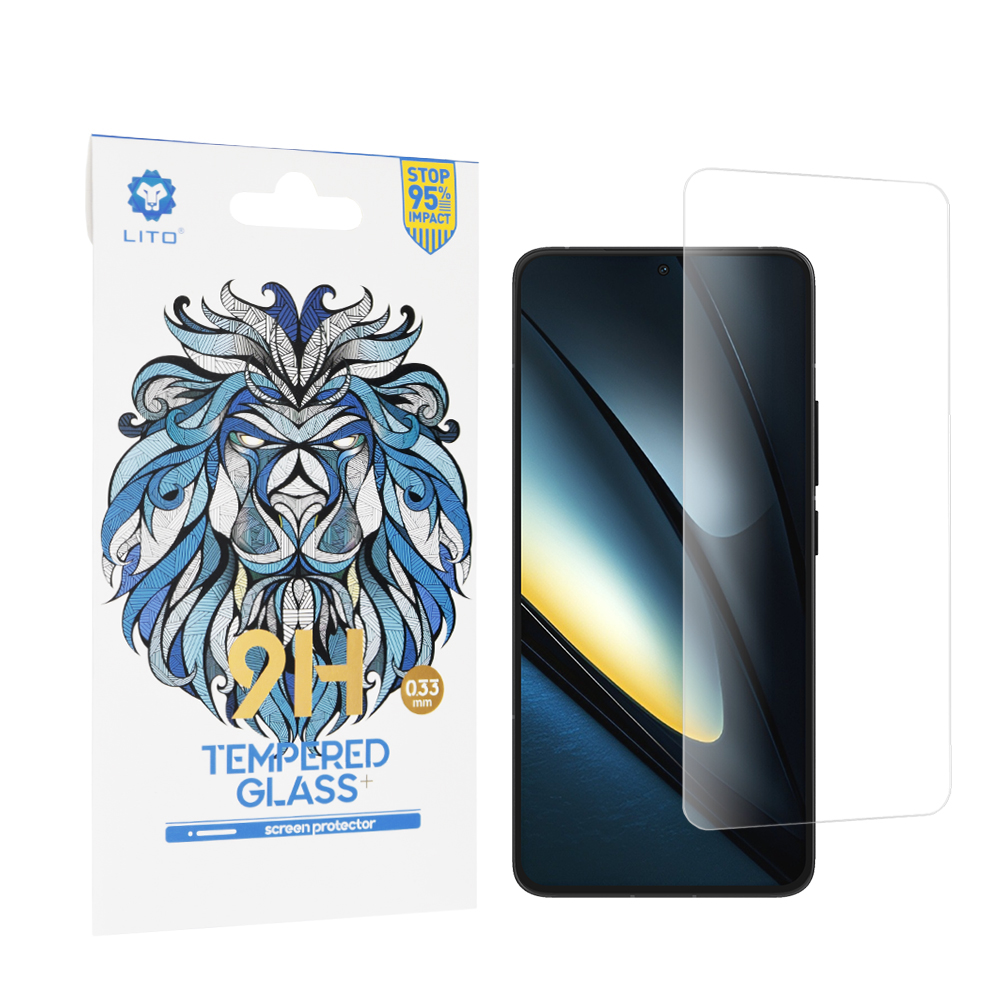 Lito - 2.5D Classic Glass - Xiaomi Poco F6 Pro - Clear KF2337354