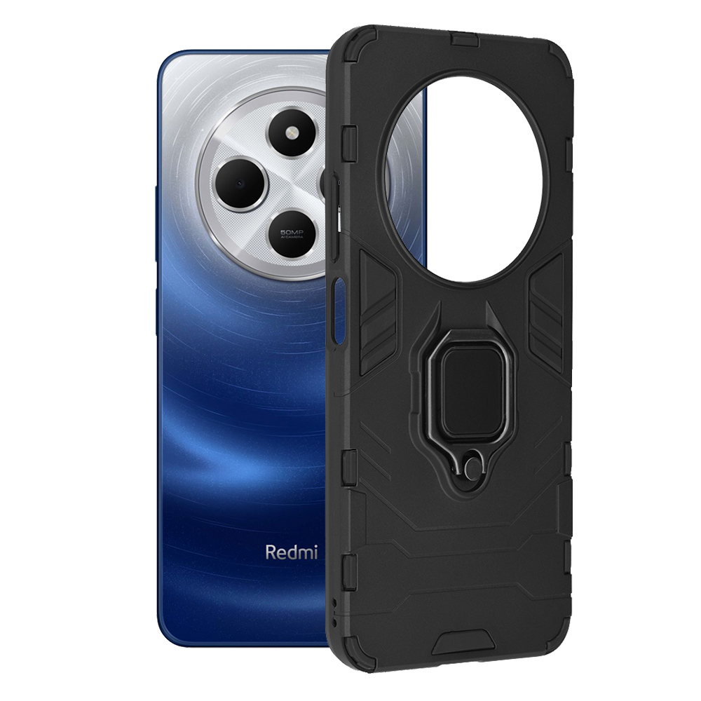 Techsuit - Silicone Shield - Xiaomi Redmi 14C / Poco C75 - Black KF2338144