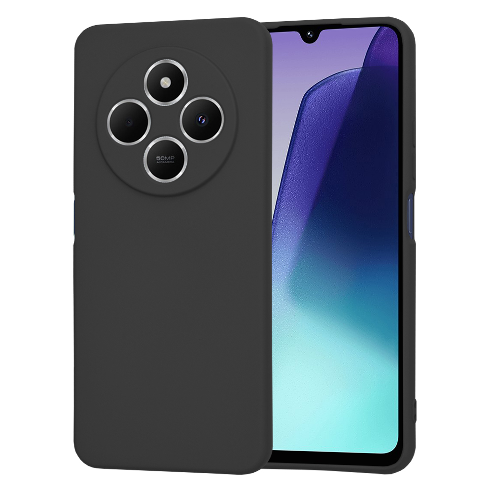 Techsuit - SoftFlex - Xiaomi Redmi 14C / Poco C75 - Black KF2338154