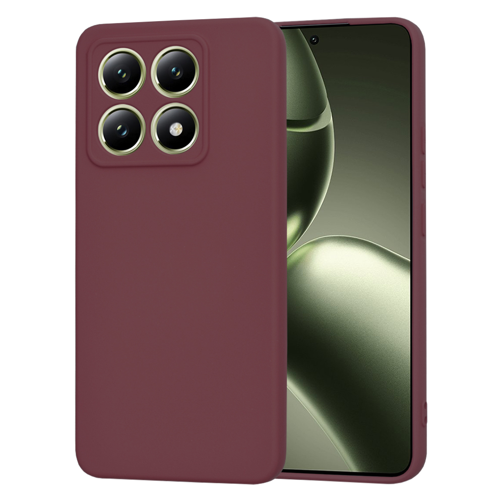 Techsuit - SoftFlex - Xiaomi 14T - Plum Red KF2338734