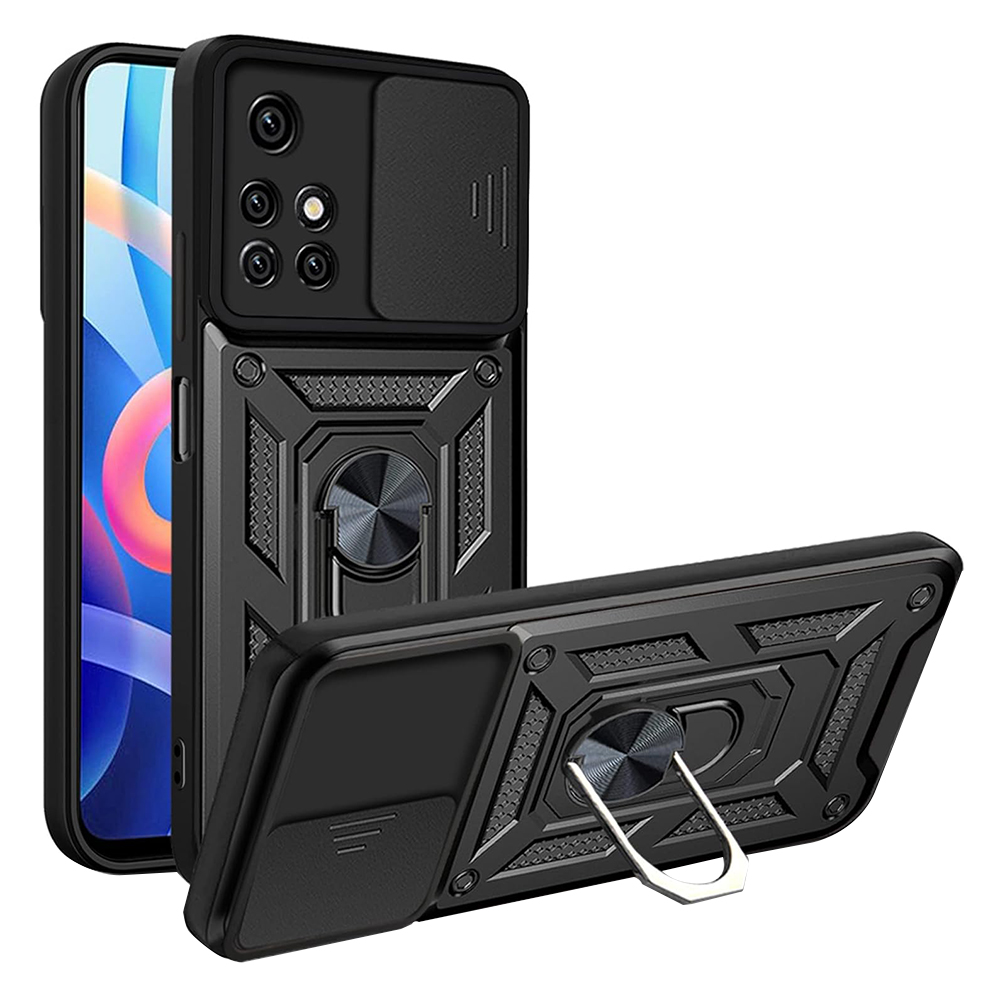 Techsuit - CamShield Series - Xiaomi Redmi 10 2021 / Redmi 10 2022 - Black KF2344997