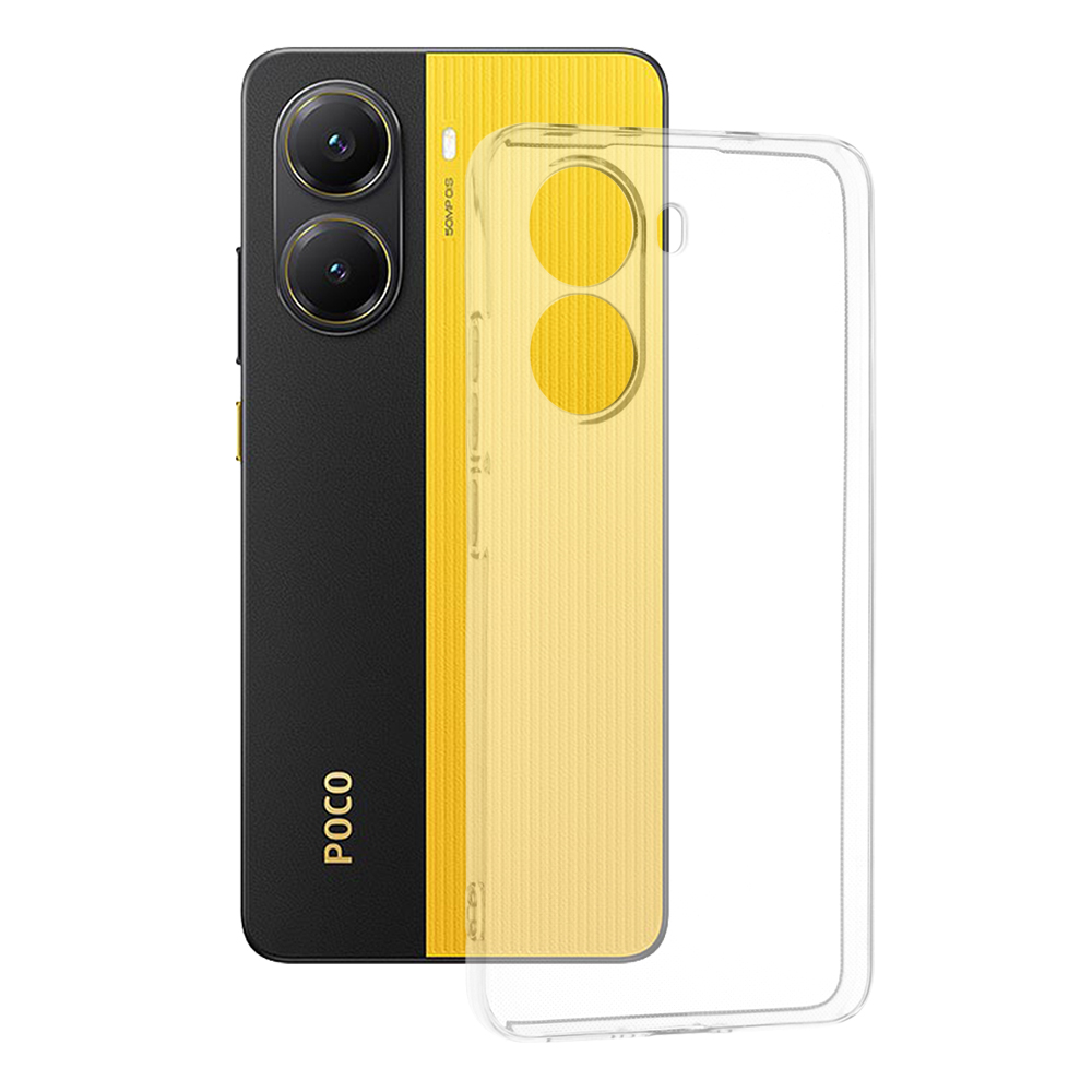 Techsuit - Clear Silicone - Xiaomi Poco X7 Pro - Transparent KF2343301