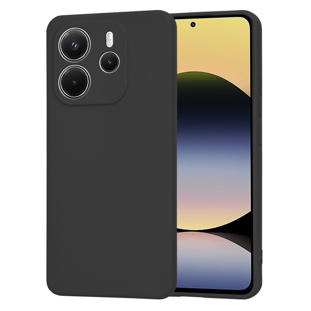Techsuit - SoftFlex - Xiaomi Redmi Note 14 4G (163.25 x 76.55 x 8.16mm) - Black KF2345789