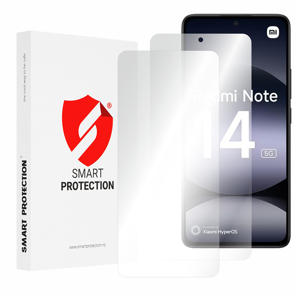 Smart Protection - Premium Classic (2 pack) - Xiaomi Redmi Note 14 4G (164,84 x 78,15 x 8,16mm) - Clear KF2347090