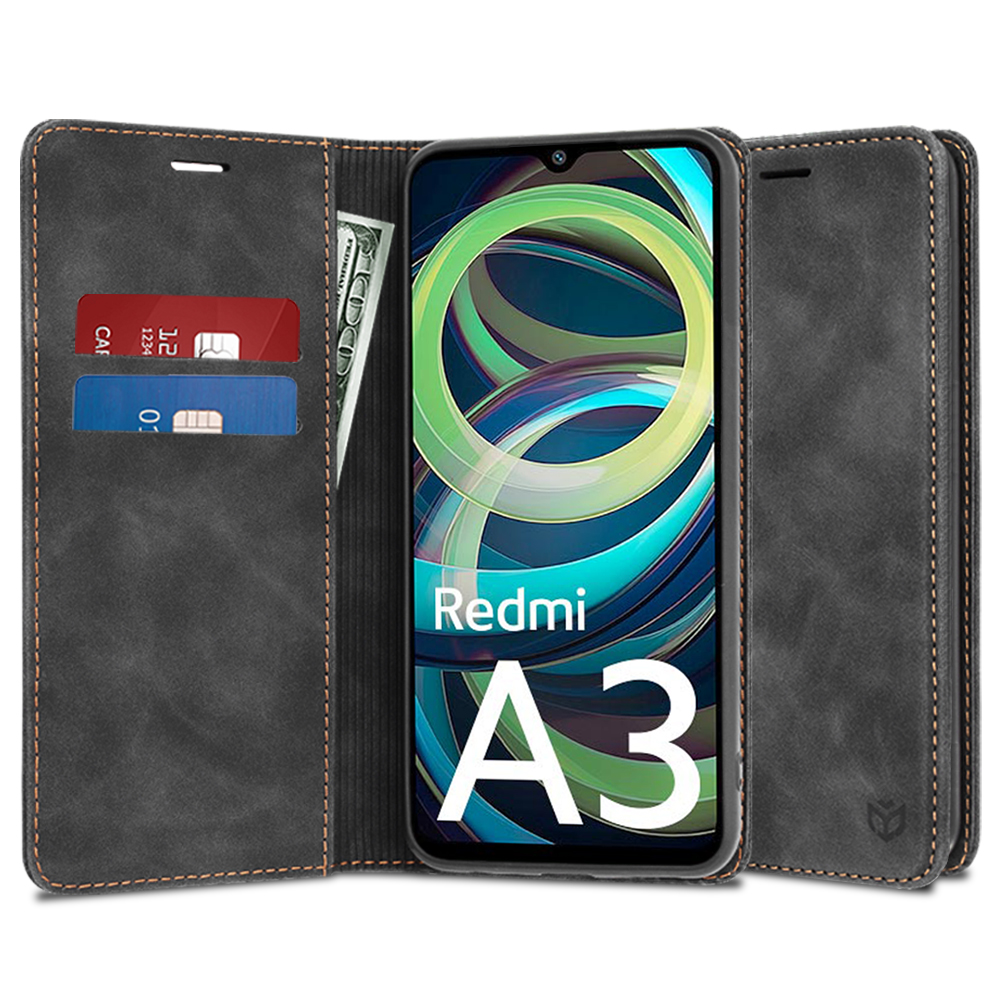 Techsuit - Confy Cover - Xiaomi Redmi A3 / Redmi A3x - Black KF2321844