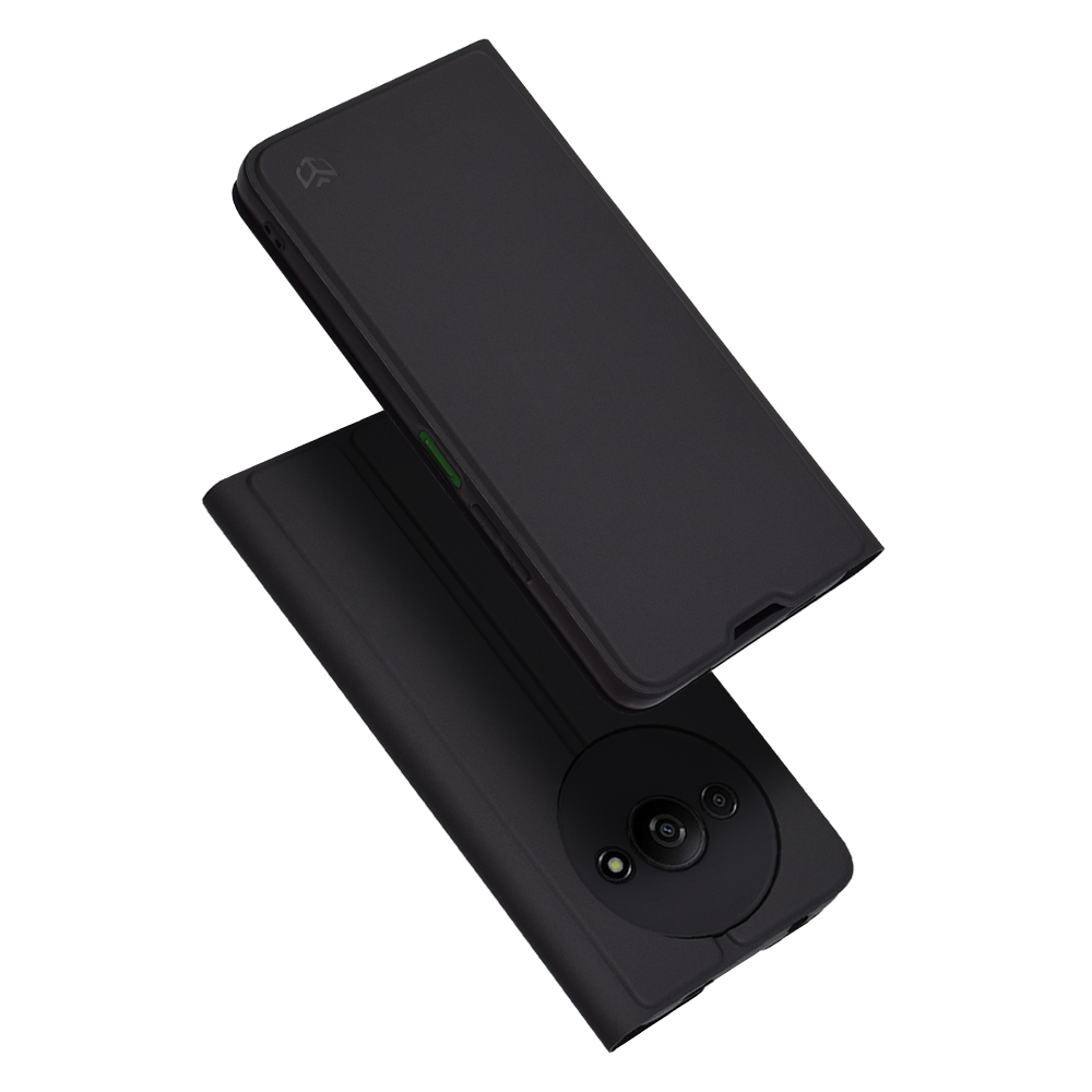 Techsuit - Magskin Book - Xiaomi Redmi A3 / Redmi A3x - Black KF2322023
