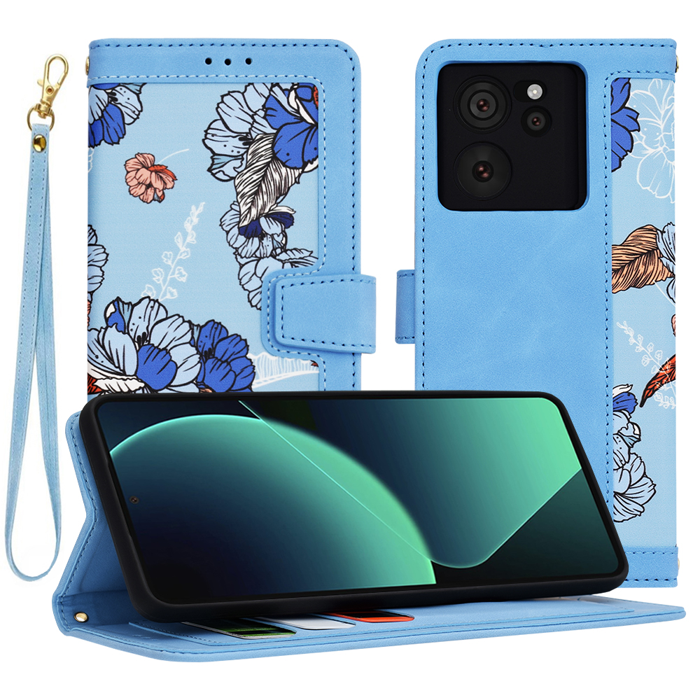 Techsuit - FlipCraft - Xiaomi 13T / 13T Pro - Vibrant Blue KF2328620
