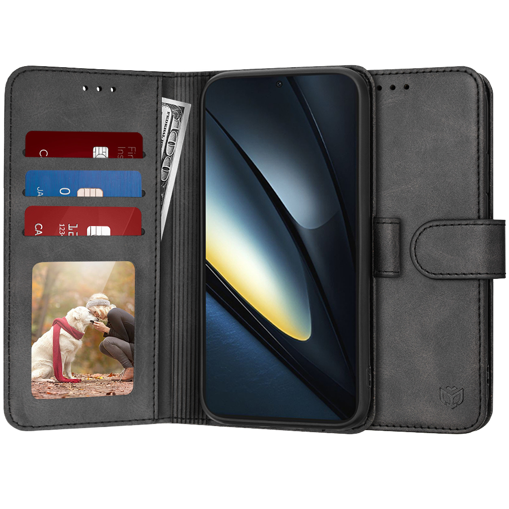 Techsuit - Diary Book - Xiaomi Poco F6 Pro - Black KF2330992