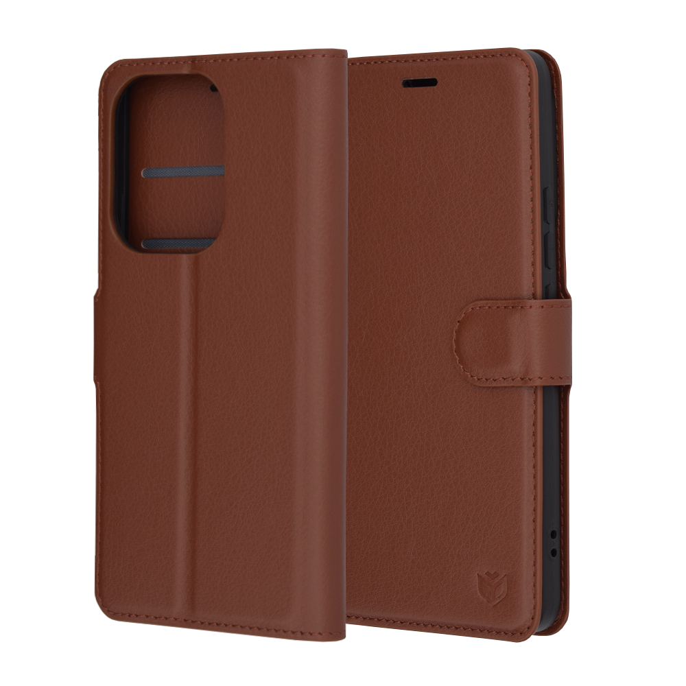 Techsuit - Leather Folio - Xiaomi Poco F6 - Brown KF2330994