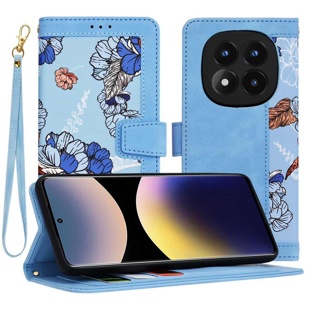 Techsuit - FlipCraft - Xiaomi Redmi Note 14 Pro+ 5G - Vibrant Blue KF2341219