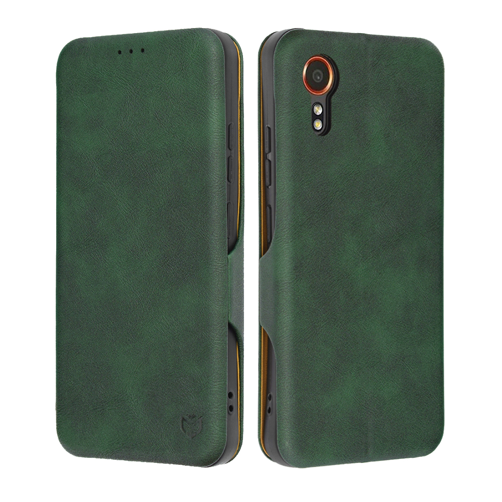 Techsuit Safe Wallet Plus puzdro pre Samsung Galaxy Xcover7 – zelené KF2318554