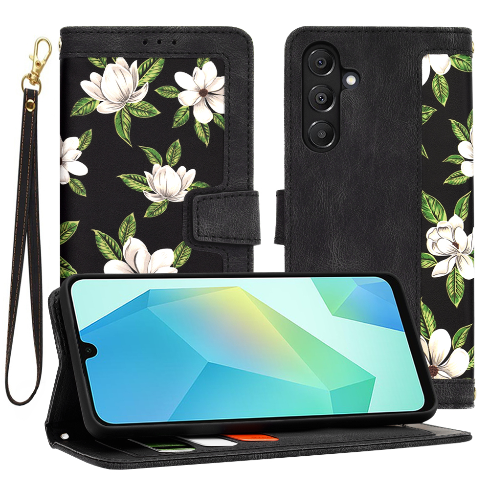 Techsuit - FlipCraft - Samsung Galaxy A16 4G / A16 5G - Flowers of the Dawn KF2336173