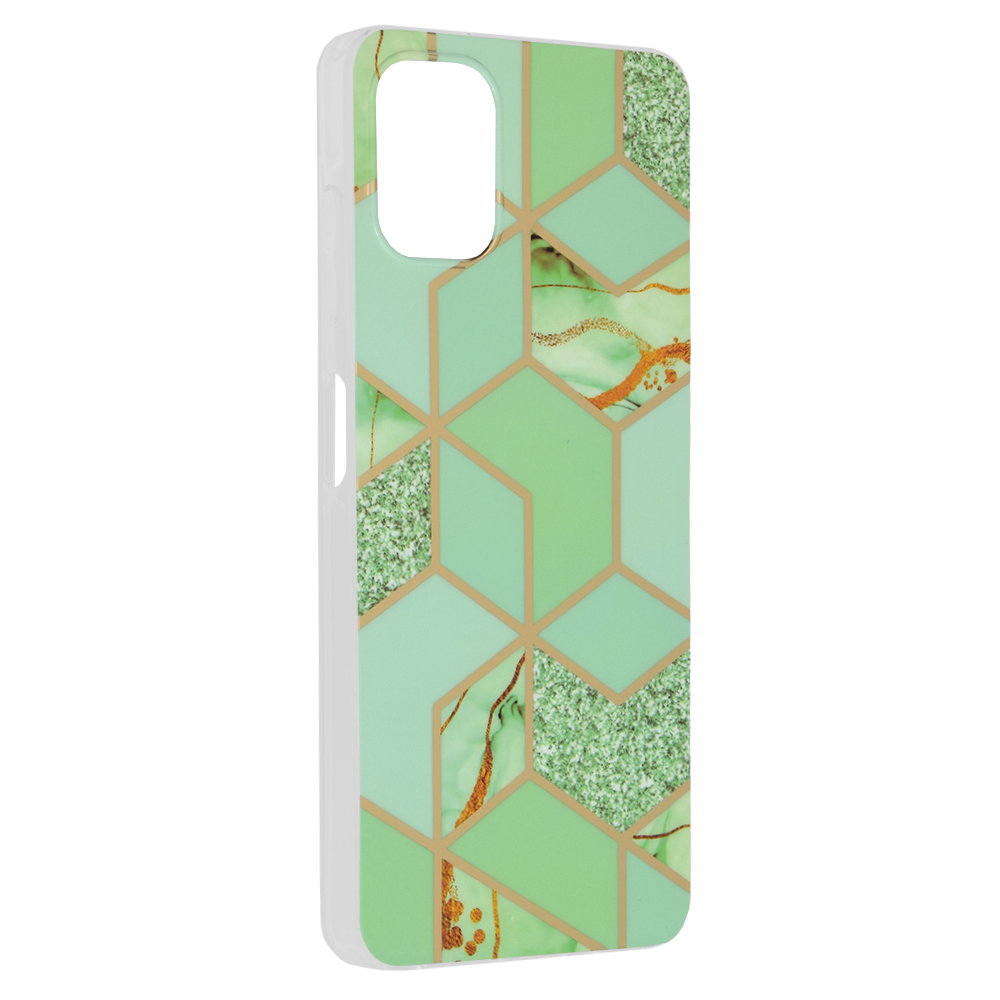 Techsuit - Marble Series - Samsung Galaxy A06 - Green Hex KF2339122
