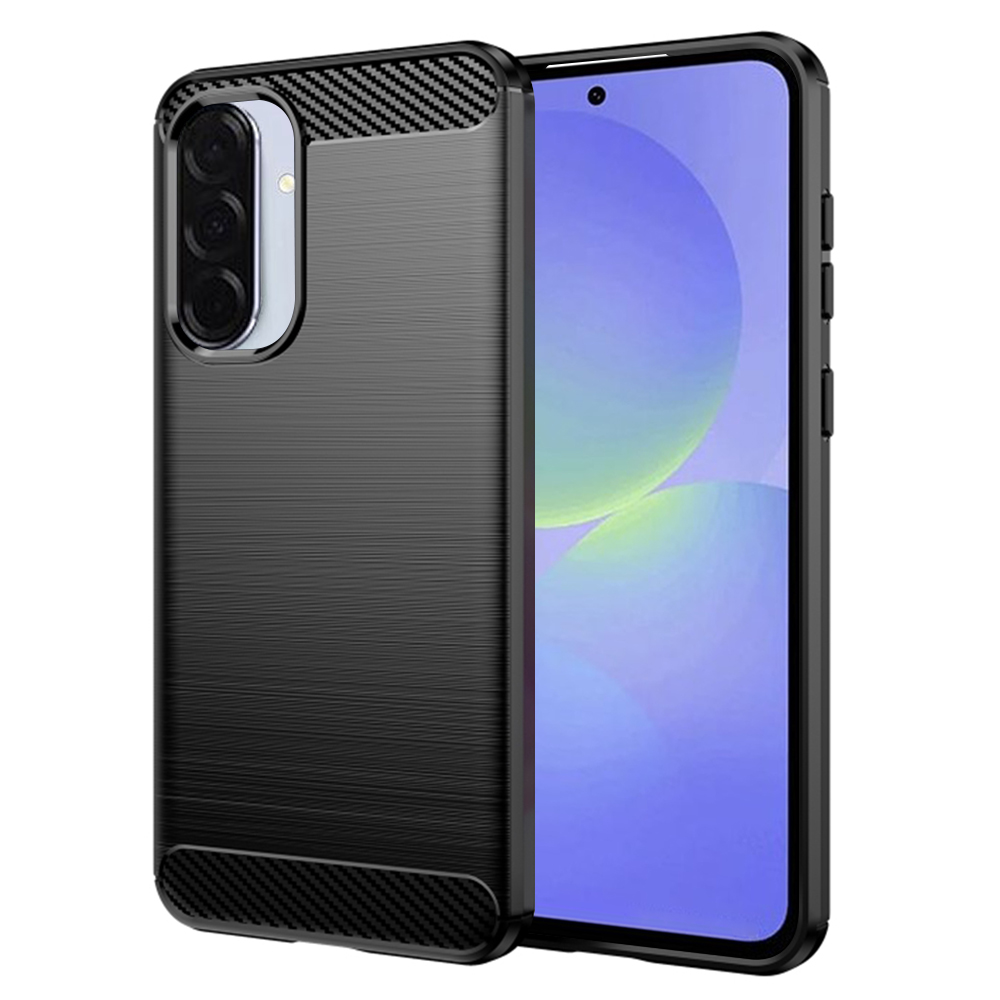 Techsuit - Carbon Silicone - Samsung Galaxy A36 5G / A56 5G - Black KF2341905