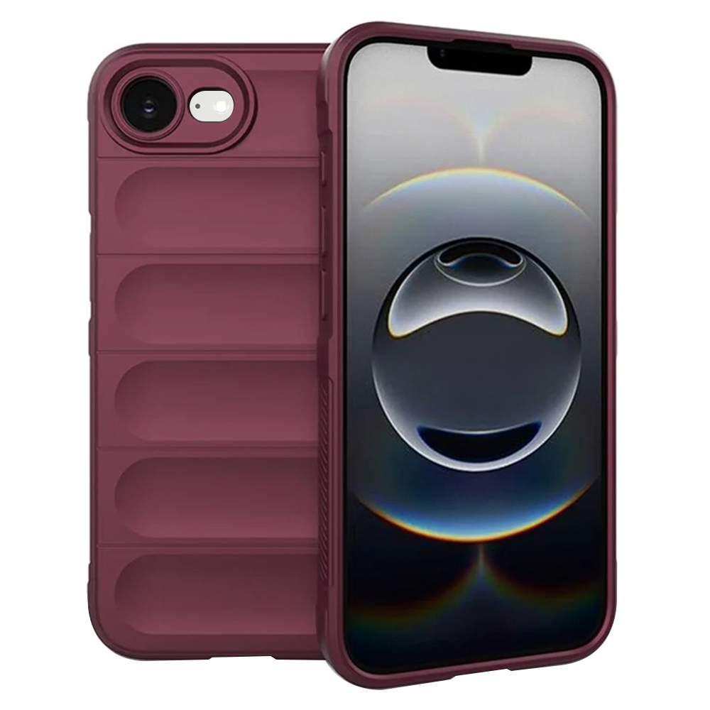 Techsuit Magic Shield puzdro pre iPhone 16e – bordové KF2346817