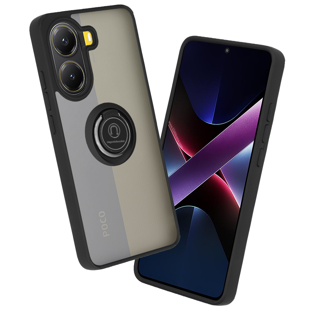 Techsuit Glinth puzdro pre Xiaomi Poco X7 Pro – čierne KF2346459