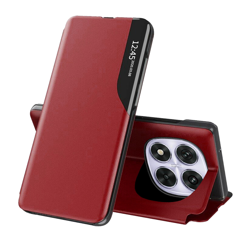 Techsuit eFold Series puzdro pre Xiaomi Redmi Note 14 Pro 5G / Poco X7 – červené KF2346809