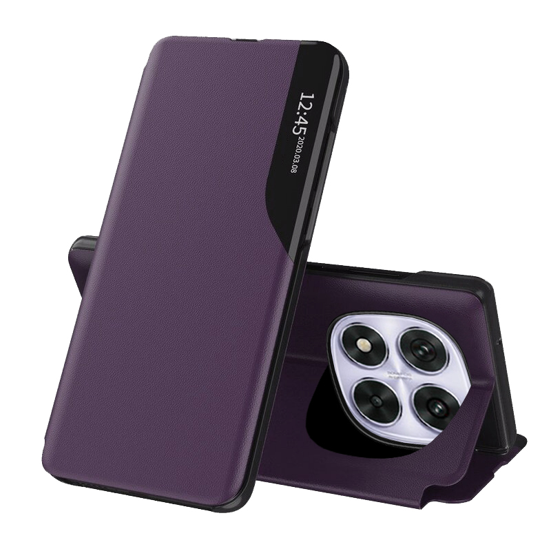 Techsuit eFold Series puzdro pre Xiaomi Redmi Note 14 Pro 5G / Poco X7 – fialové KF2346811
