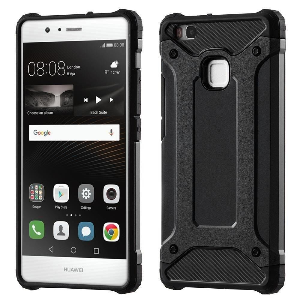 Techsuit Hybrid Armor puzdro pre Huawei P9 Lite / G9 Lite – čierne KF23461