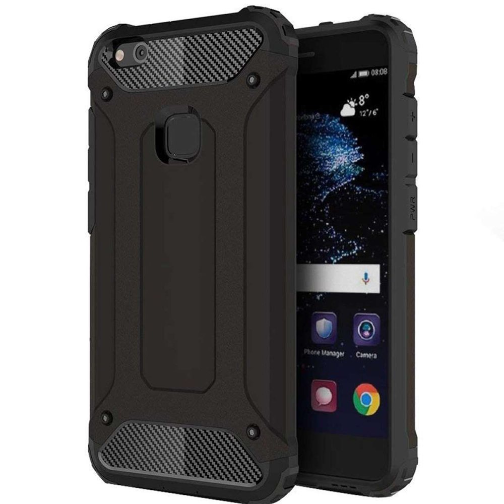 Techsuit Hybrid Armor puzdro pre Huawei P10 Lite – čierne KF231160