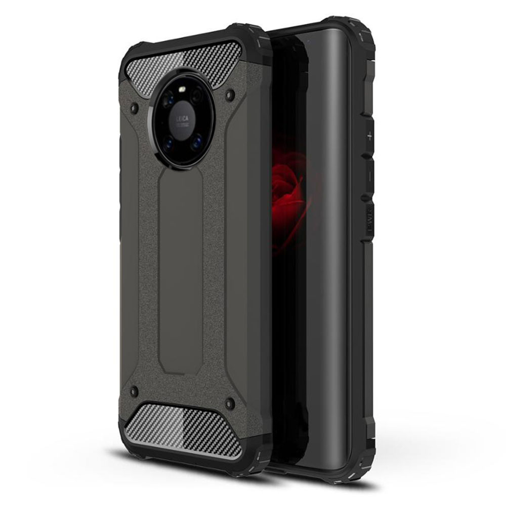 Techsuit Hybrid Armor puzdro pre Huawei Mate 40 Pro – čierne KF232130