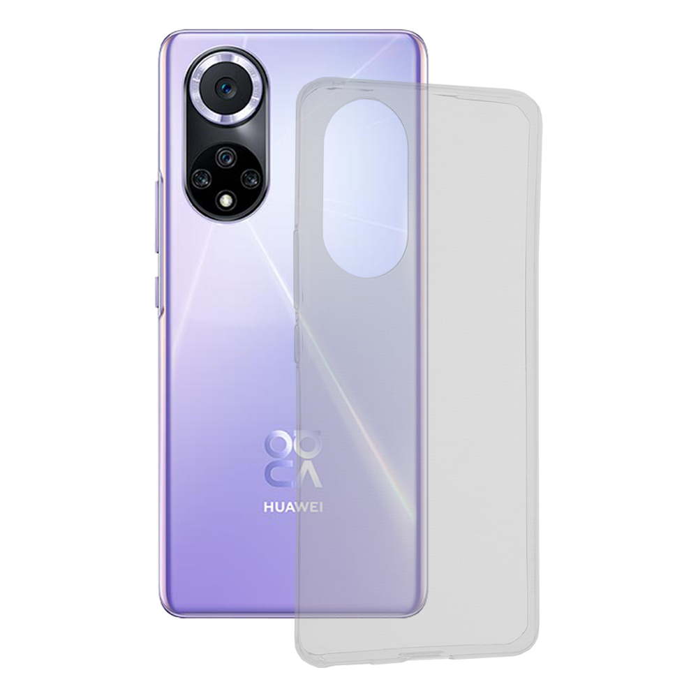 Techsuit Clear Silicone puzdro pre Huawei nova 9 / Honor 50 – priehľadné KF238312