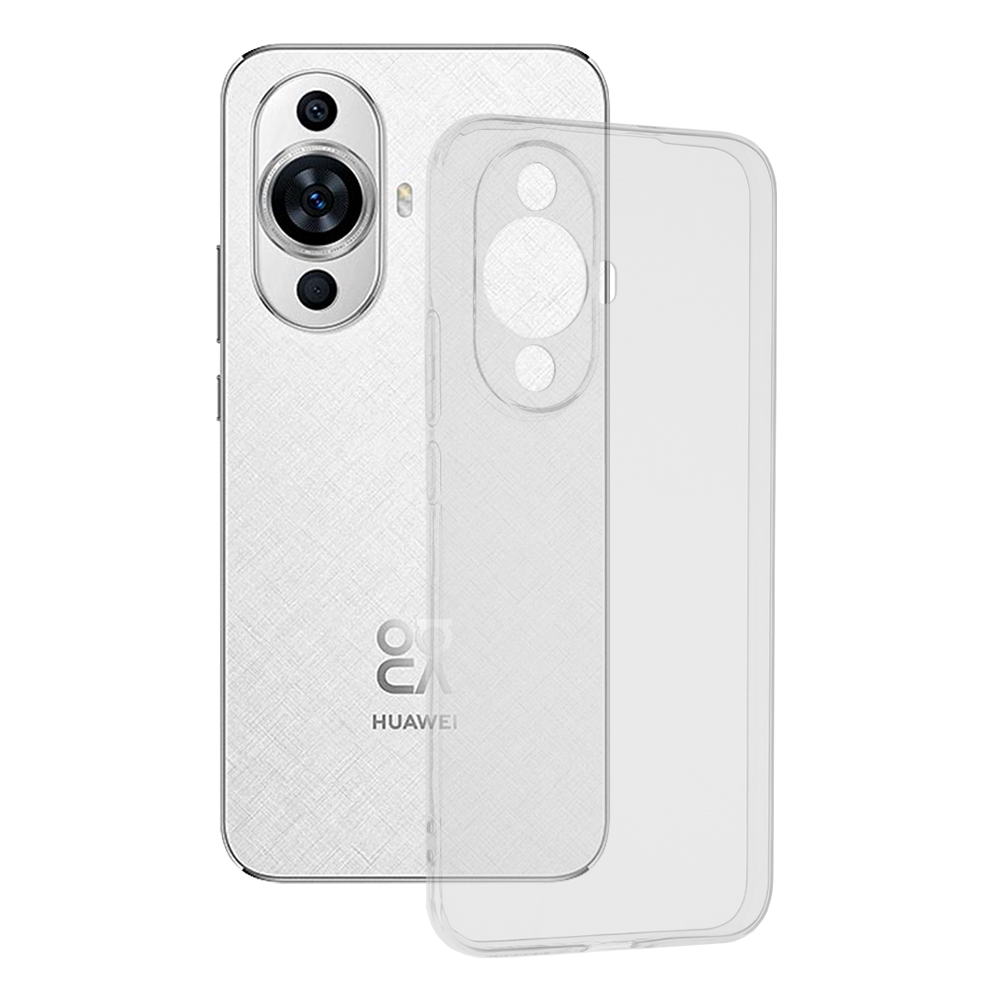 Techsuit Clear Silicone puzdro pre Huawei nova 11 / nova 12s – priehľadné KF2313275