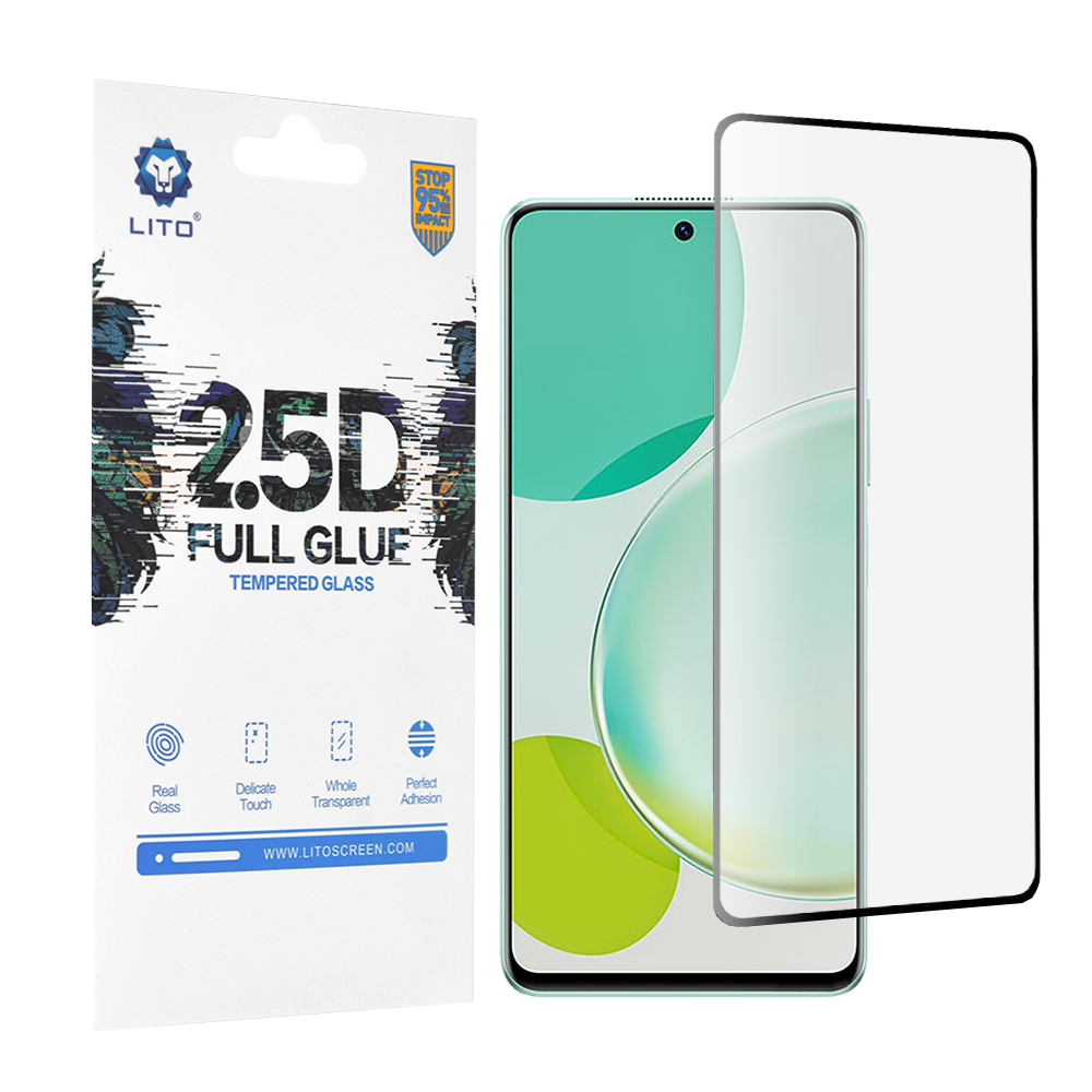 Lito 2.5D FullGlue Glass tvrdené sklo pre Huawei nova 11i – čierne KF2318054