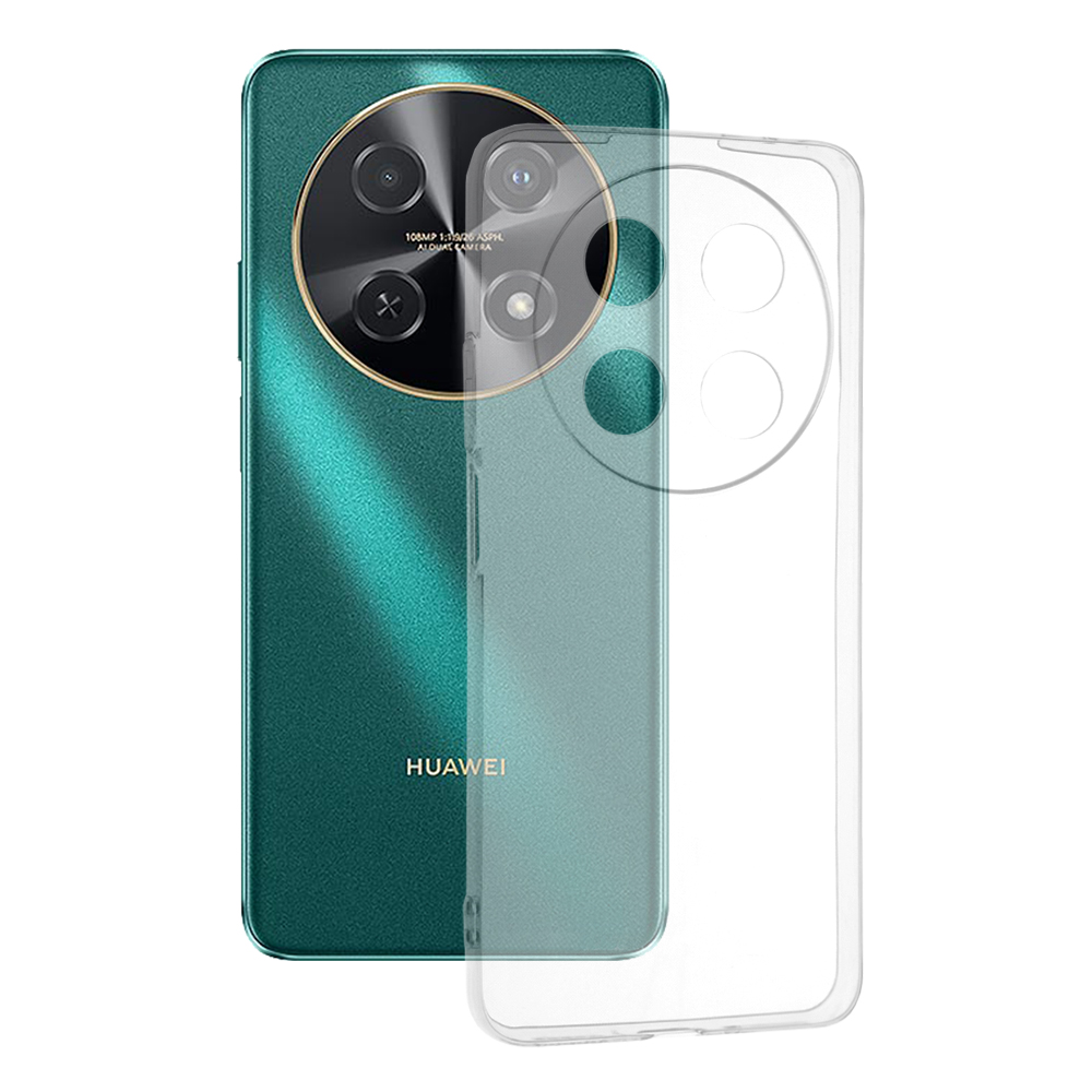 Techsuit Clear Silicone puzdro pre Huawei nova 12i / 13i – priehľadné KF2327331