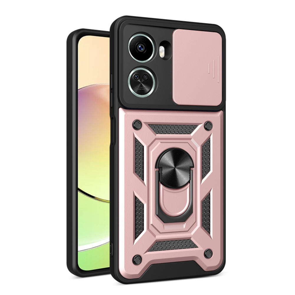 Techsuit CamShield Series puzdro pre Huawei nova 11 SE / 12 SE – ružovo-zlaté KF2327911