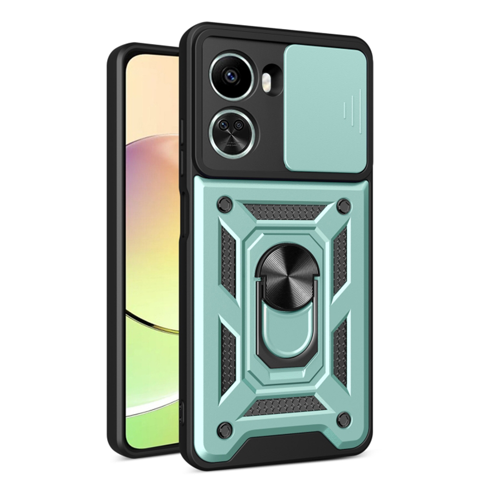 Techsuit CamShield Series puzdro pre Huawei nova 11 SE / 12 SE – zelené KF2327912
