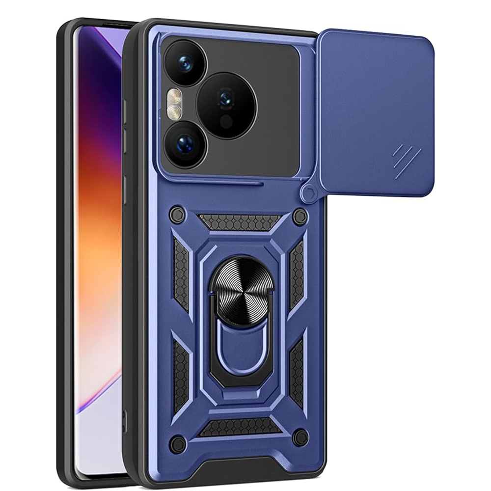 Techsuit CamShield Series puzdro pre Huawei Pura 70 – modré KF2328231