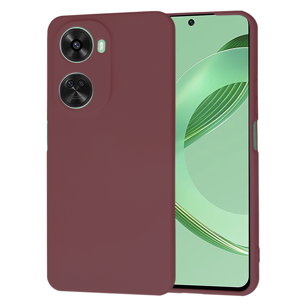 Techsuit SoftFlex puzdro pre Huawei nova 11 SE / 12 SE – slivkovo červené KF2328742