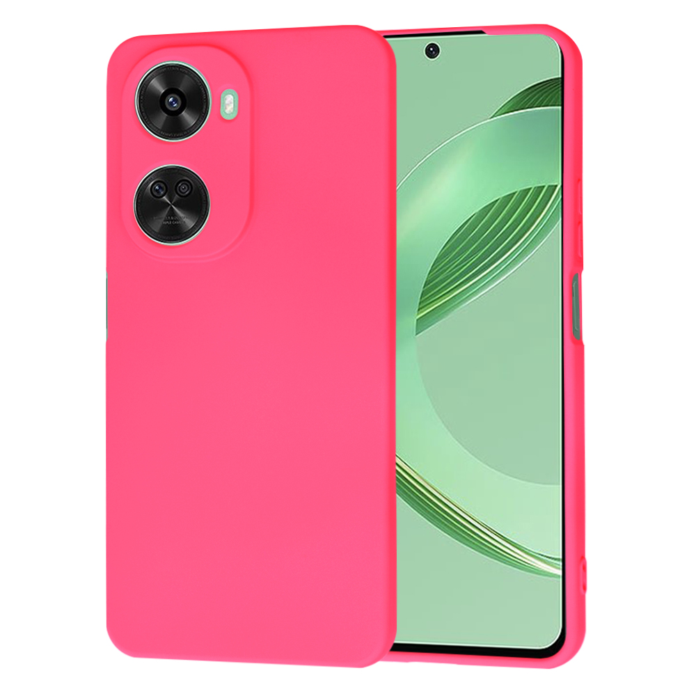 Techsuit SoftFlex puzdro pre Huawei nova 11 SE / 12 SE – žiarivo ružové KF2328743