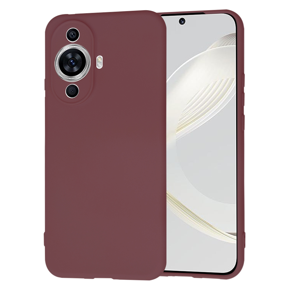 Techsuit SoftFlex puzdro pre Huawei nova 11 / nova 12s – slivkovo červené KF2328753