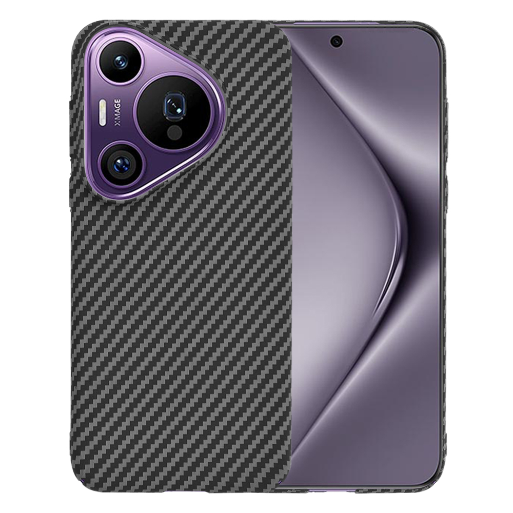 Techsuit Carbonite FiberShell puzdro pre Huawei Pura 70 Pro – čierne KF2331492