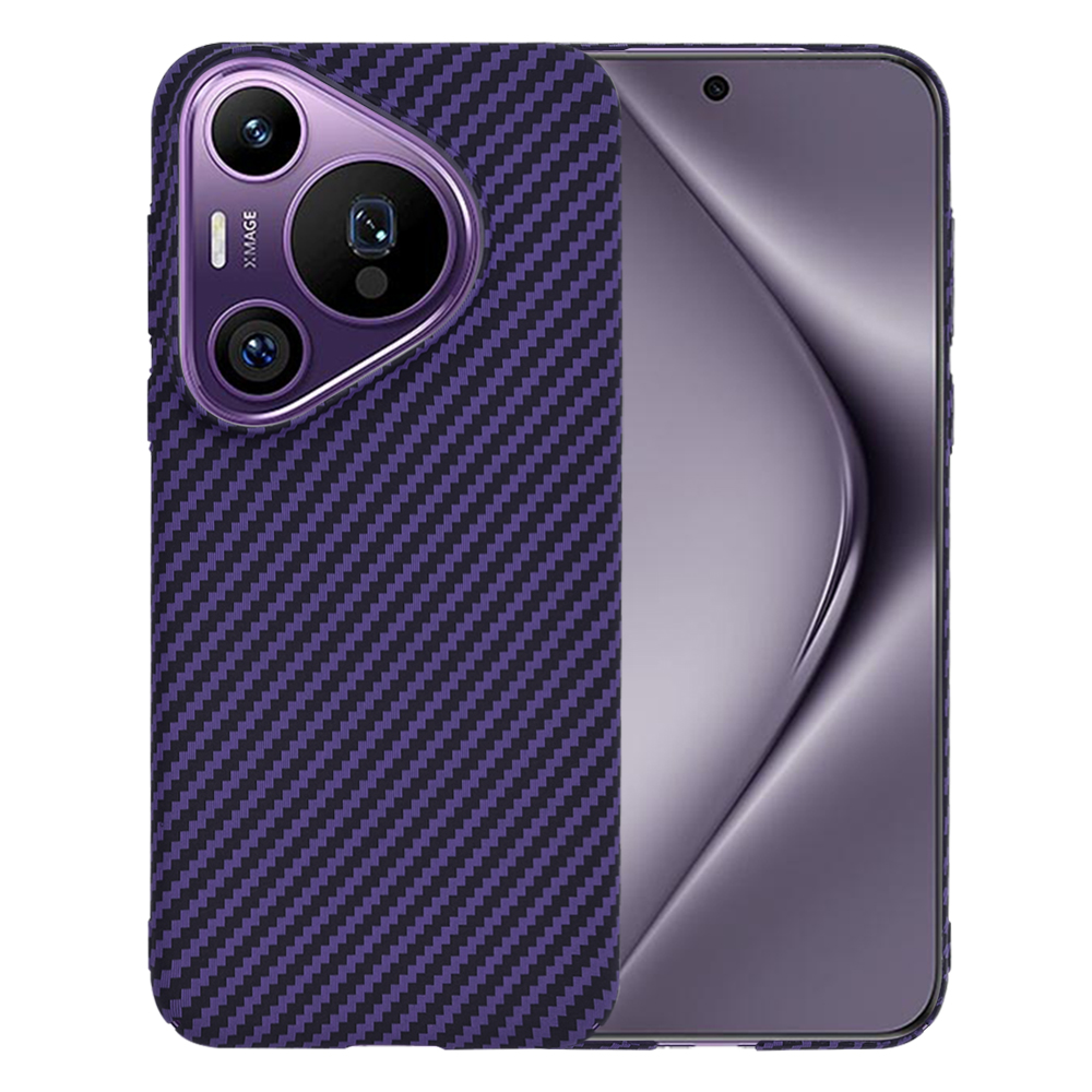 Techsuit Carbonite FiberShell puzdro pre Huawei Pura 70 Pro – fialové KF2331493